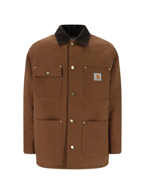 Carhartt WIP OG Chore corduroy-collar canvas jacket