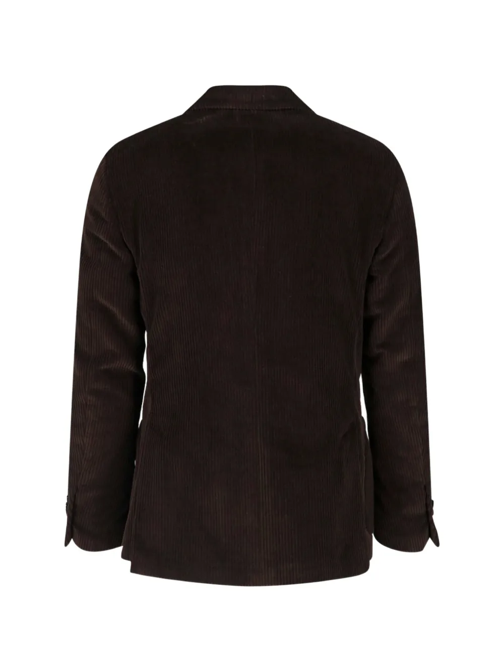 Lardini Ribfluwelen jack Bruin