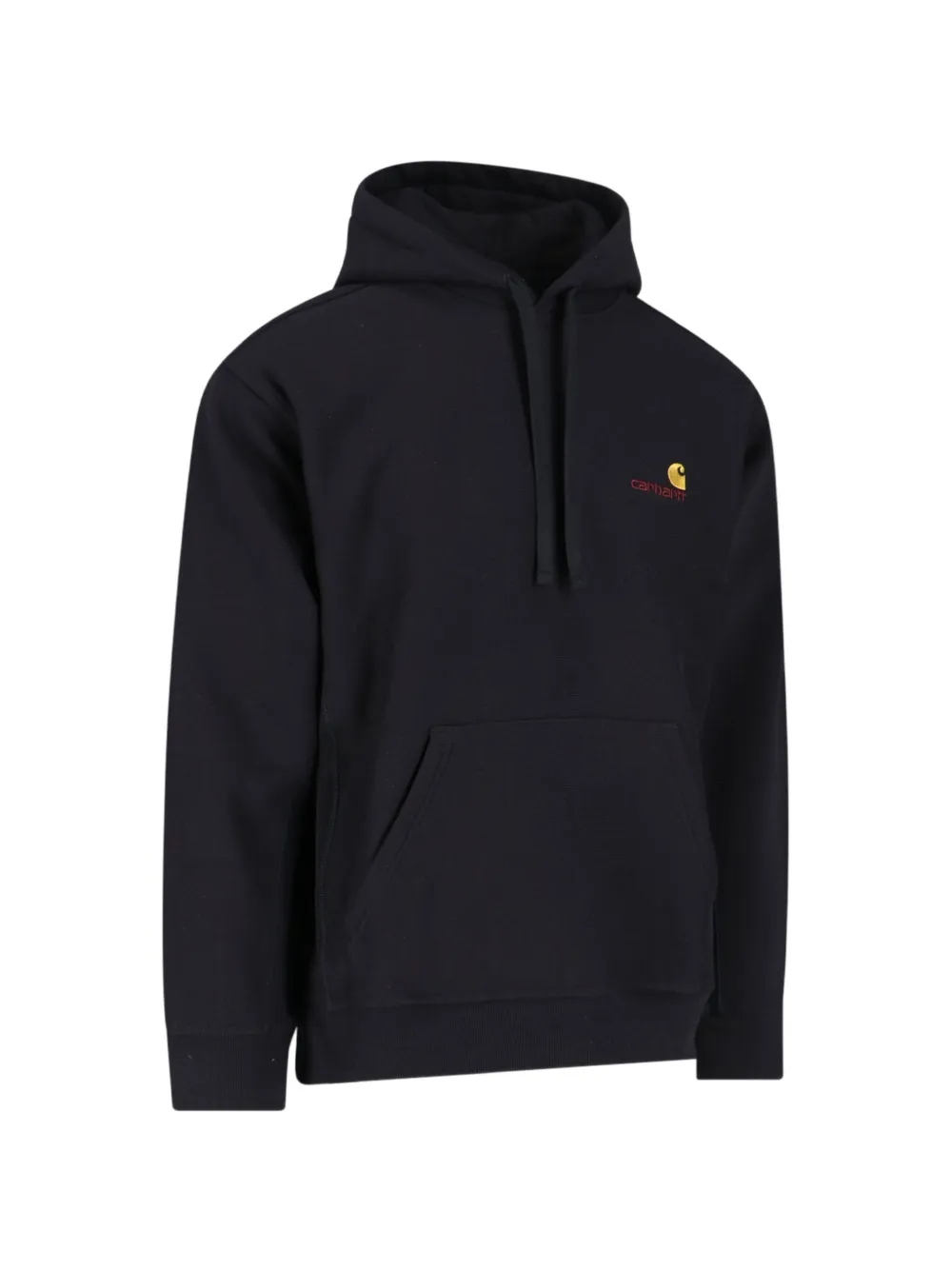 Carhartt WIP Hoodie met geborduurd logo Zwart