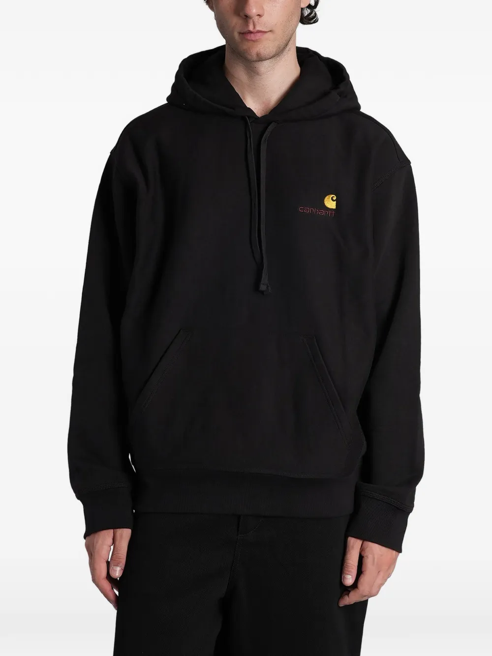 Carhartt WIP logo-embroidered hoodie - Nero