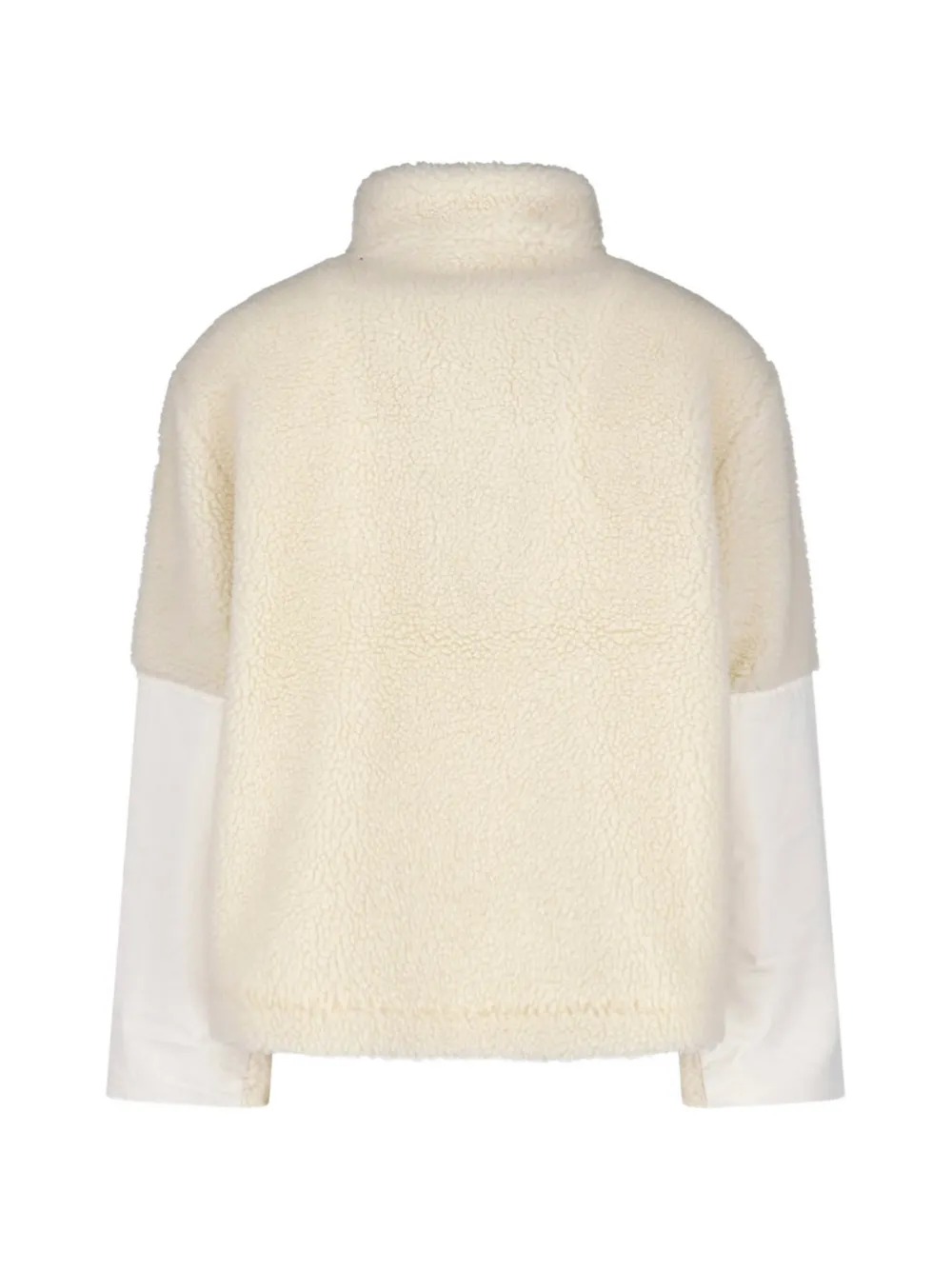 Canada Goose fleece-texture panelled jacket Beige