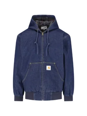 Diesel フーデッド デニムジャケット | ブルー | FARFETCH JP