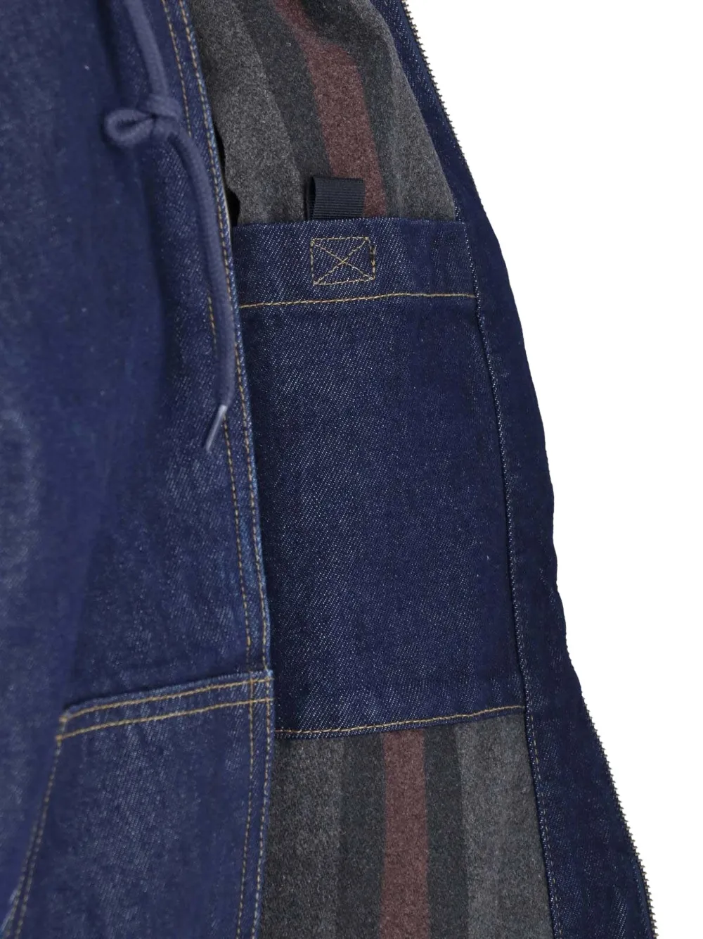 Carhartt WIP OG Active jack met capuchon en rits Blauw