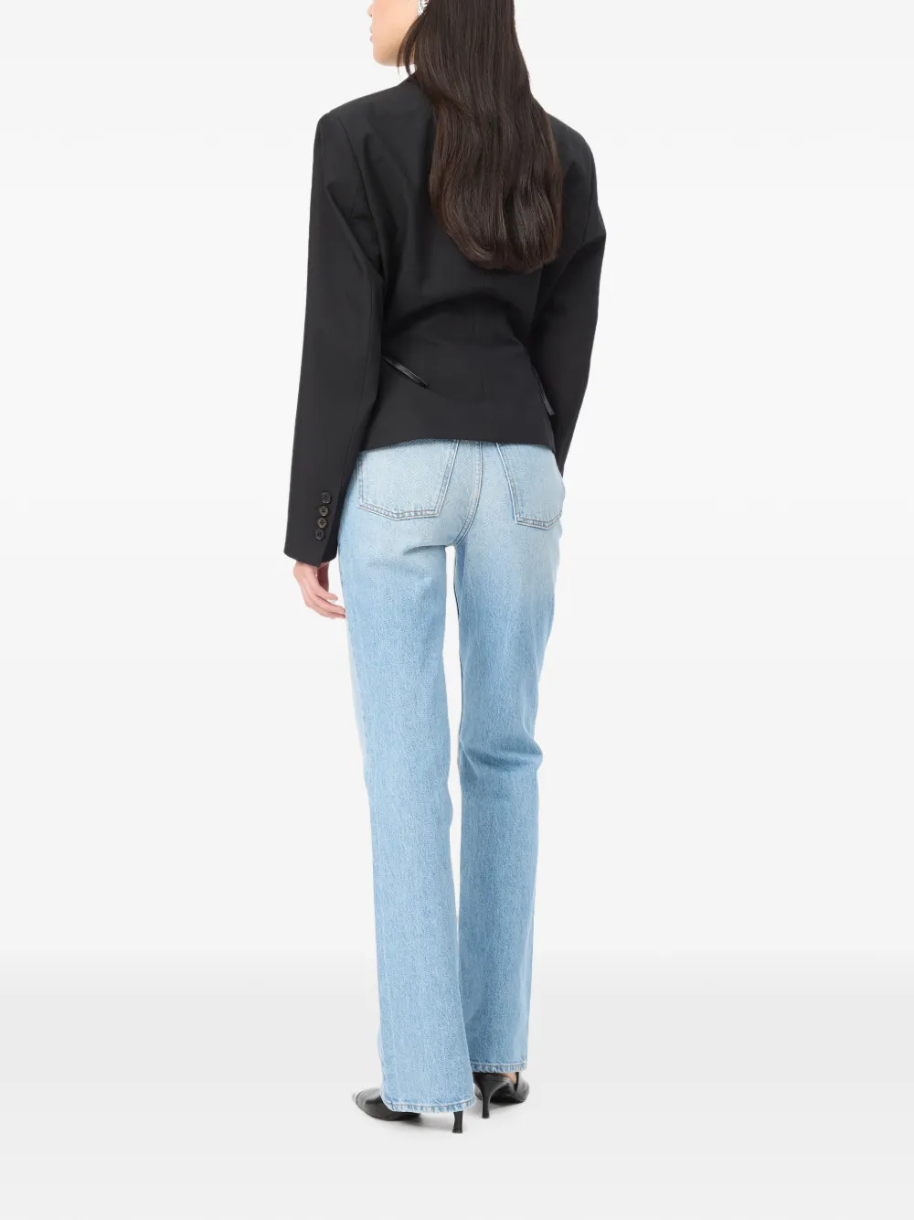 ROTATE BIRGER CHRISTENSEN Blazer met V-hals Zwart
