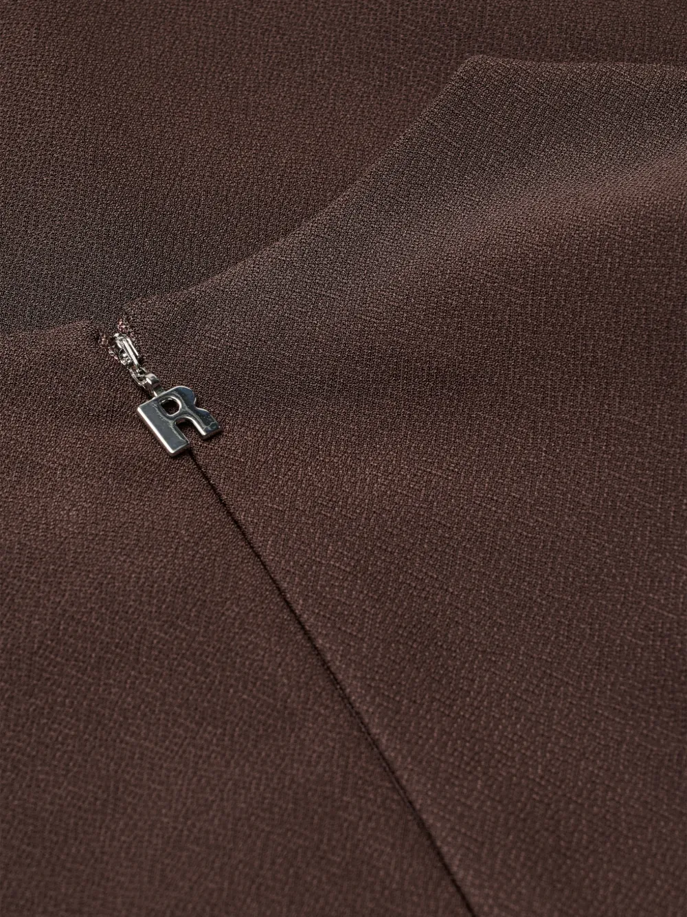 ROTATE BIRGER CHRISTENSEN Gedrapeerde midi-jurk Bruin