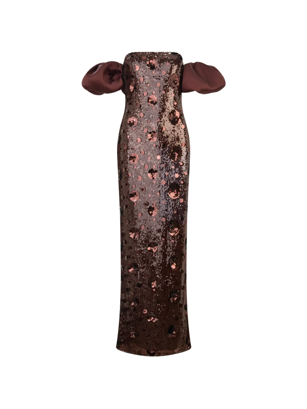 ROTATE BIRGER CHRISTENSEN sequins tube maxi dress