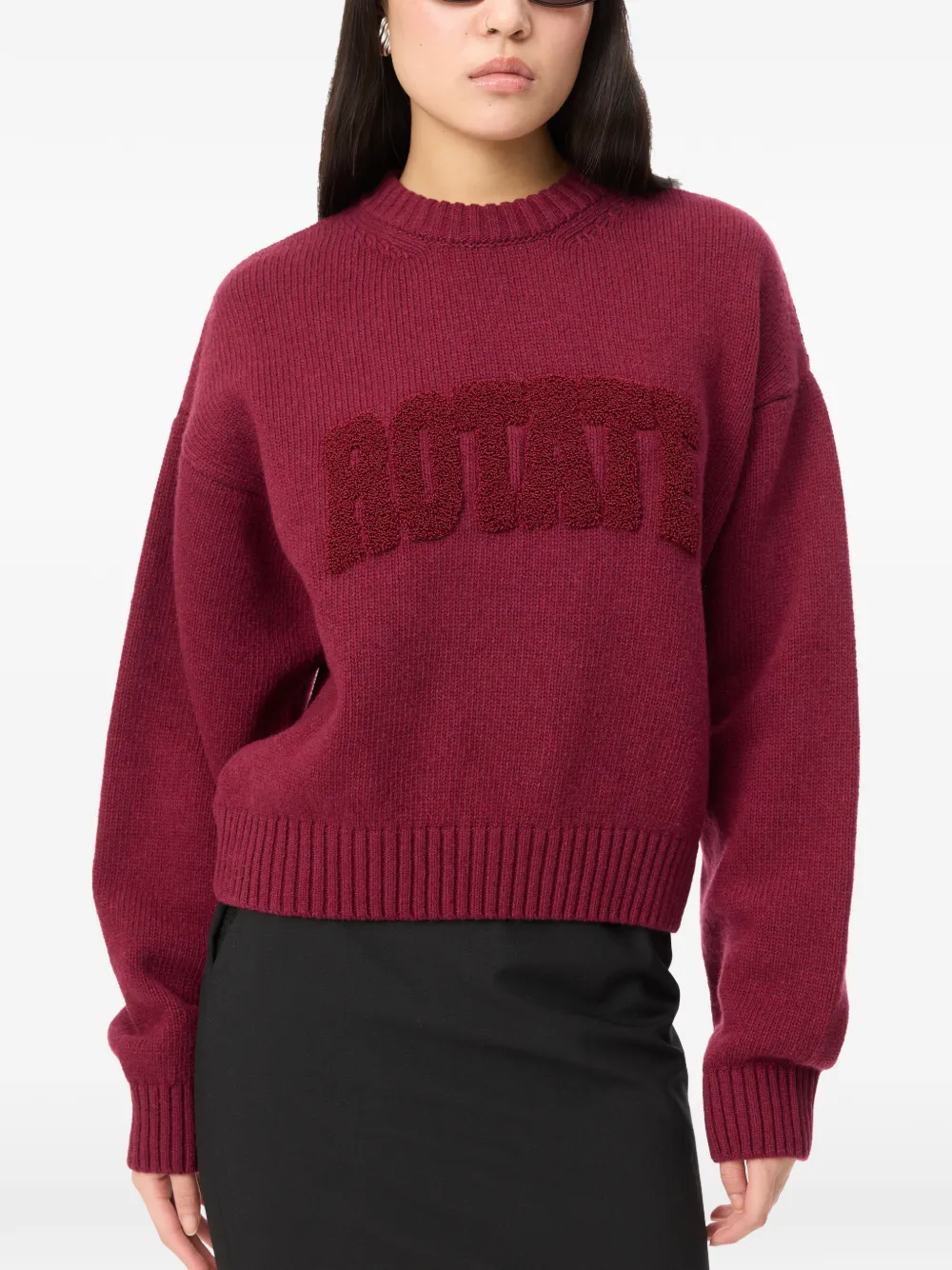 ROTATE BIRGER CHRISTENSEN Trui met ronde hals Rood