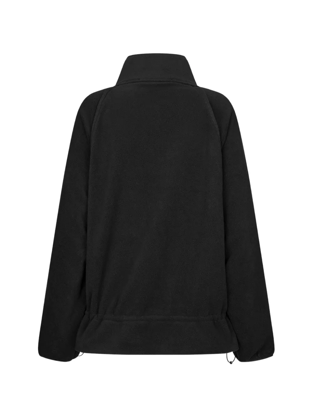 ROTATE BIRGER CHRISTENSEN Fleece jack met halve rits Zwart