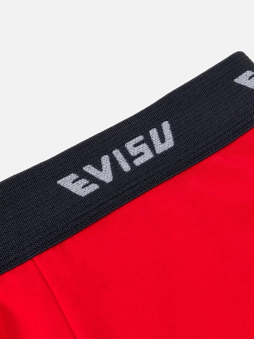 EVISU Boxershorts met logo-print Rood