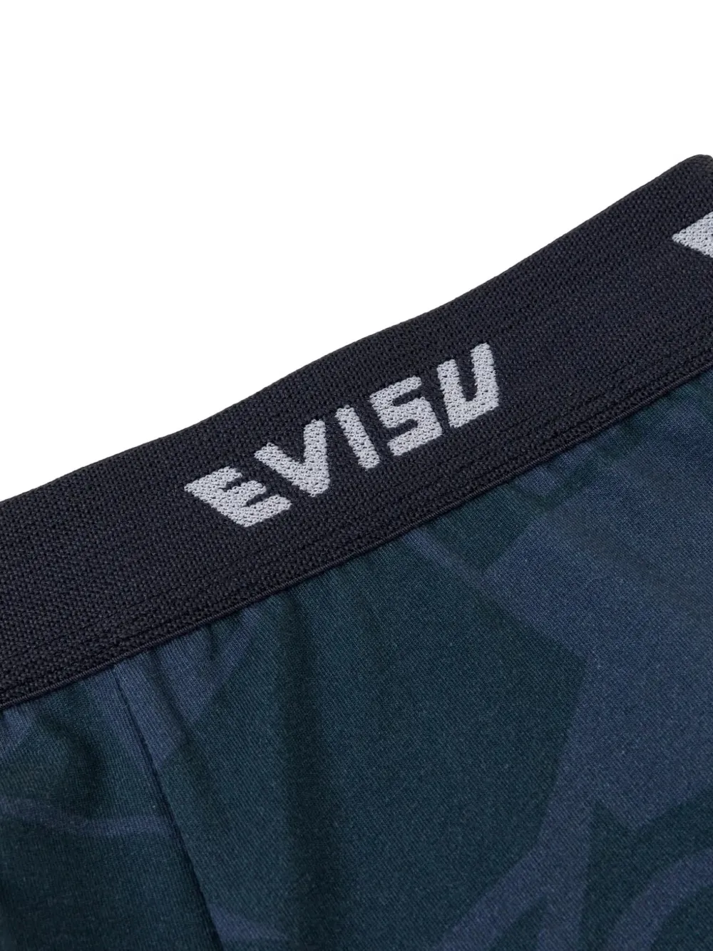 EVISU Seagull boxershorts met monogram-print en logoband Blauw