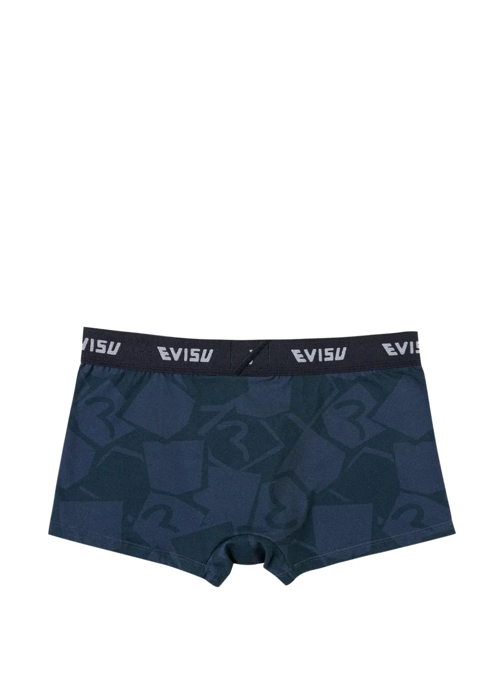 EVISU Seagull boxershorts met monogram-print en logoband Blauw