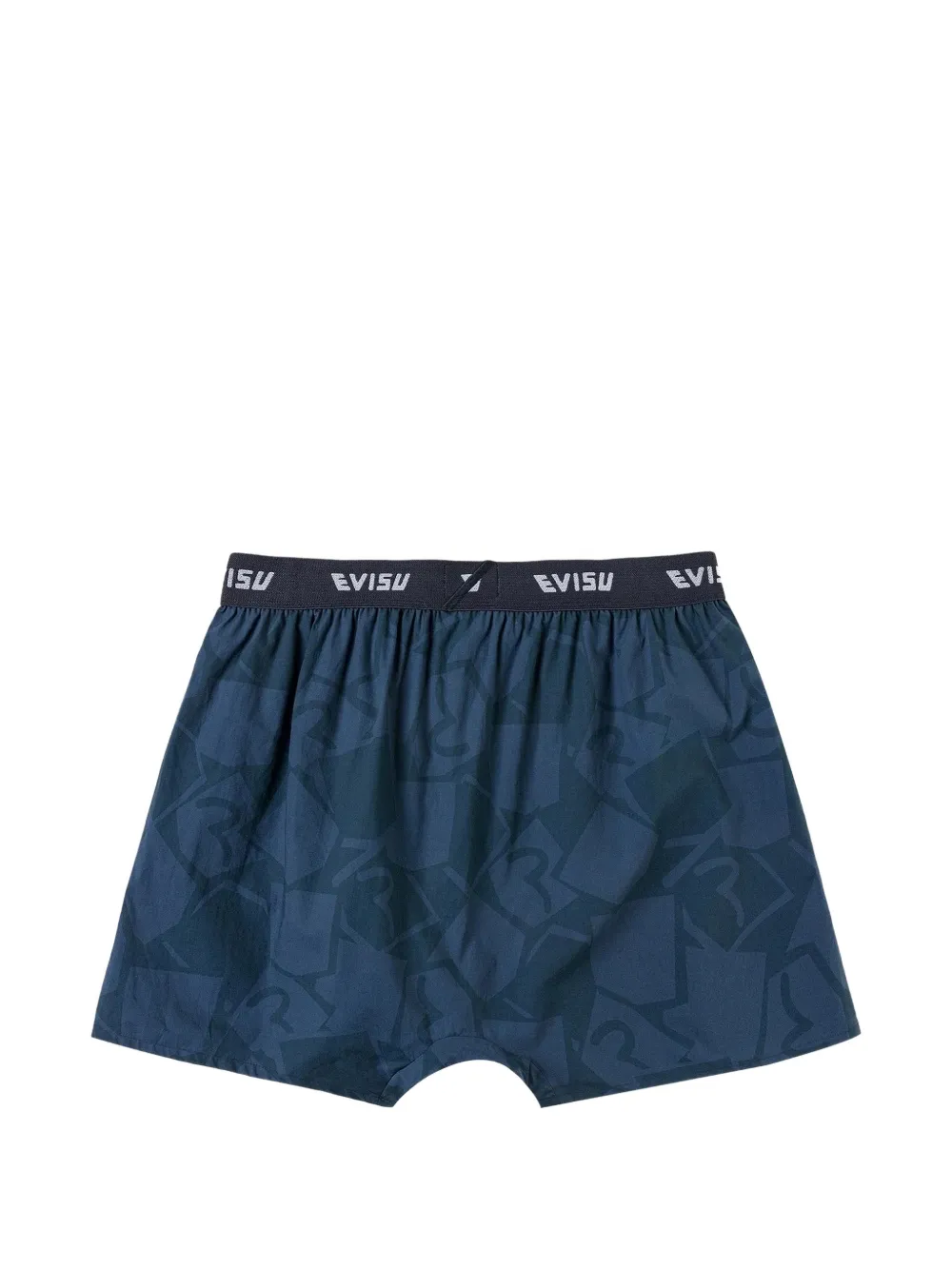 EVISU Seagull boxershorts met monogramprint Blauw