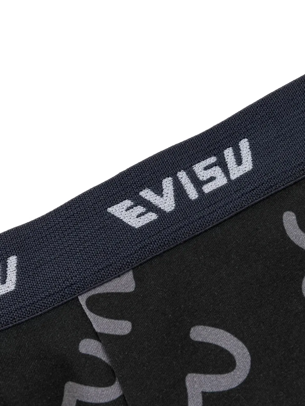 EVISU Boxershorts met zeemeeuw-print Zwart