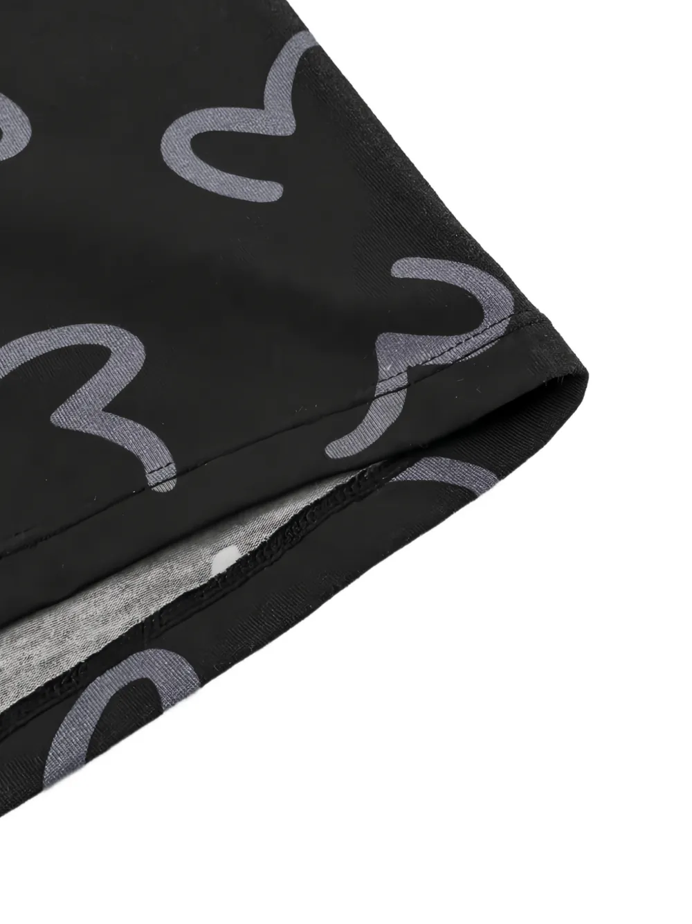 EVISU Boxershorts met zeemeeuw-print Zwart