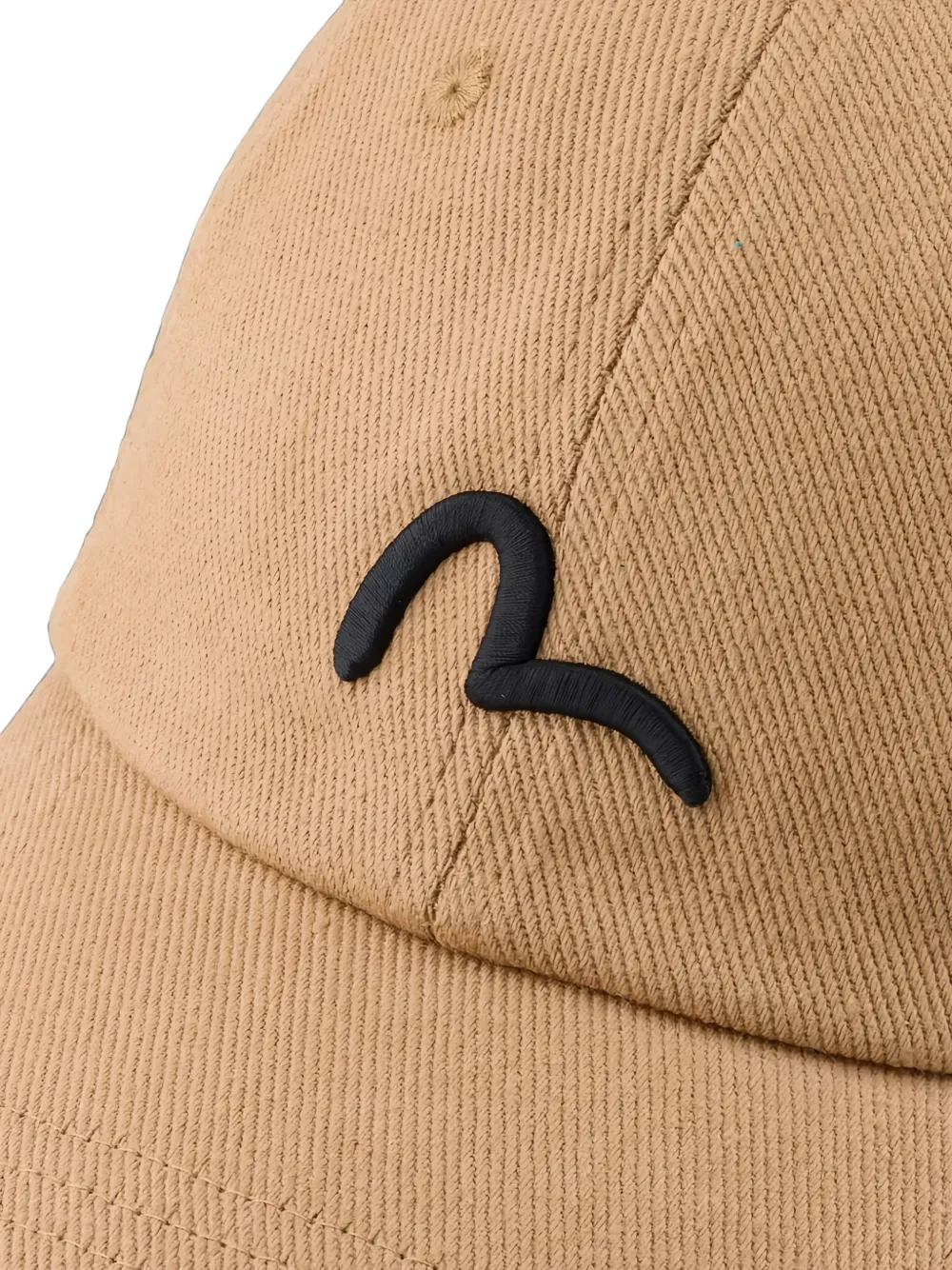 EVISU Honkbalpet met geborduurd logo en zeemeeuw Bruin