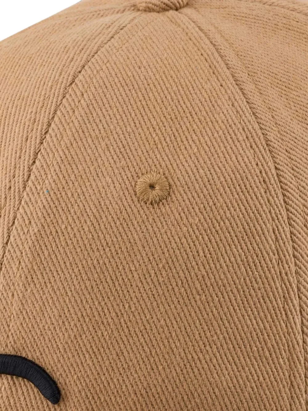 EVISU Honkbalpet met geborduurd logo en zeemeeuw Bruin