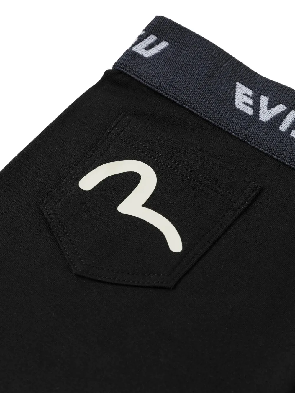 EVISU Boxershorts met logoband Zwart