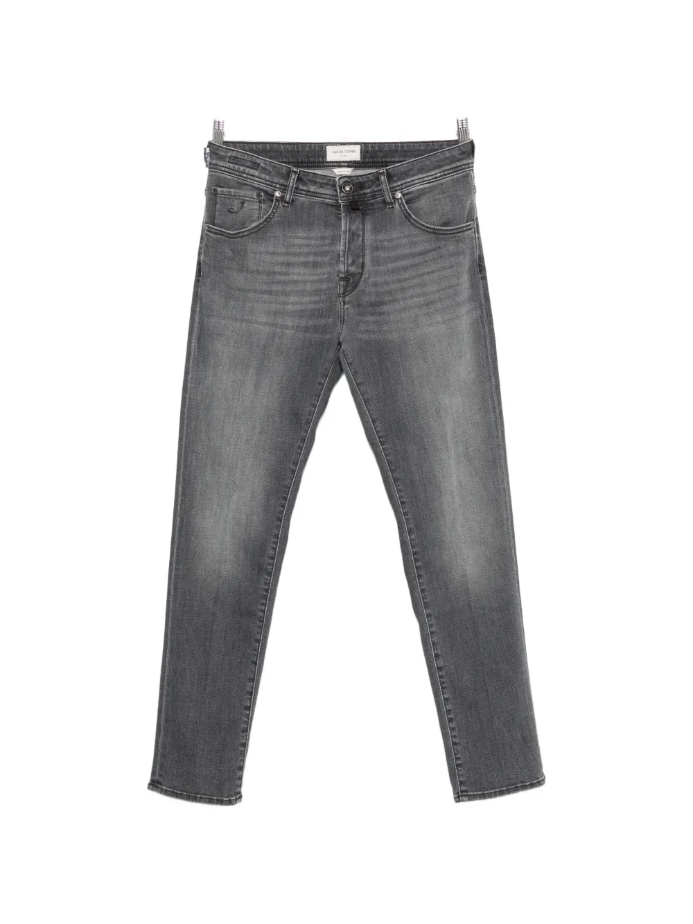 Jacob Cohën faded-effect straight-leg jeans - Grigio