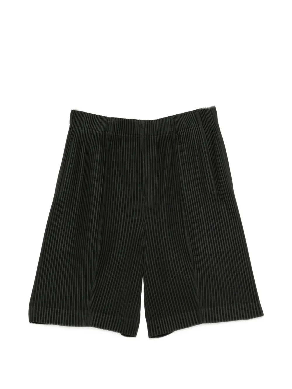 Homme Plissé Issey Miyake pleated shorts - Grigio