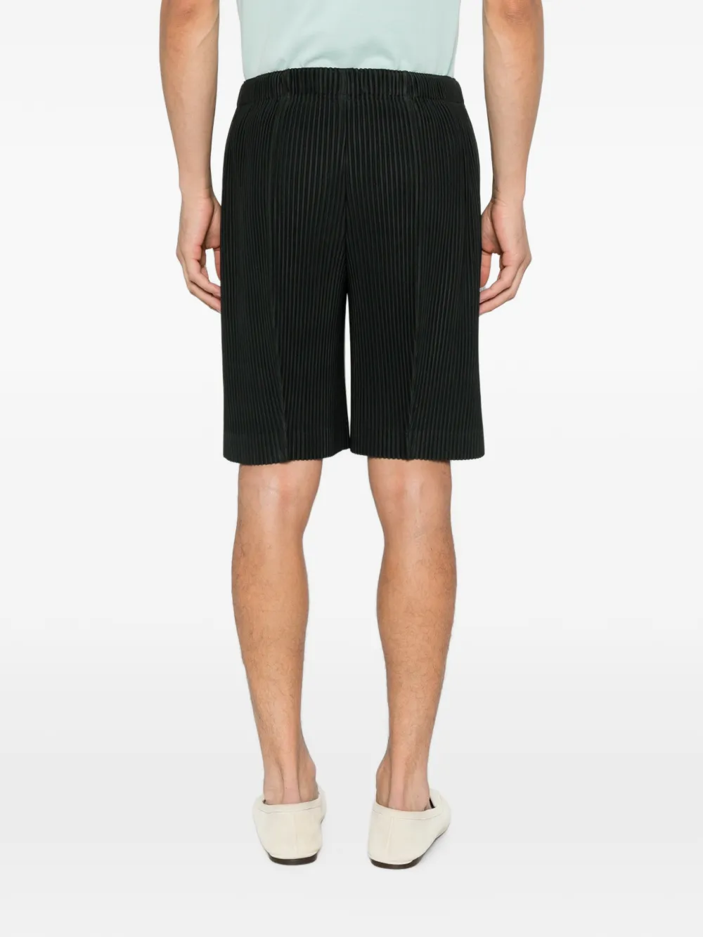 Homme Plissé Issey Miyake Monthly August shorts met plooien Grijs