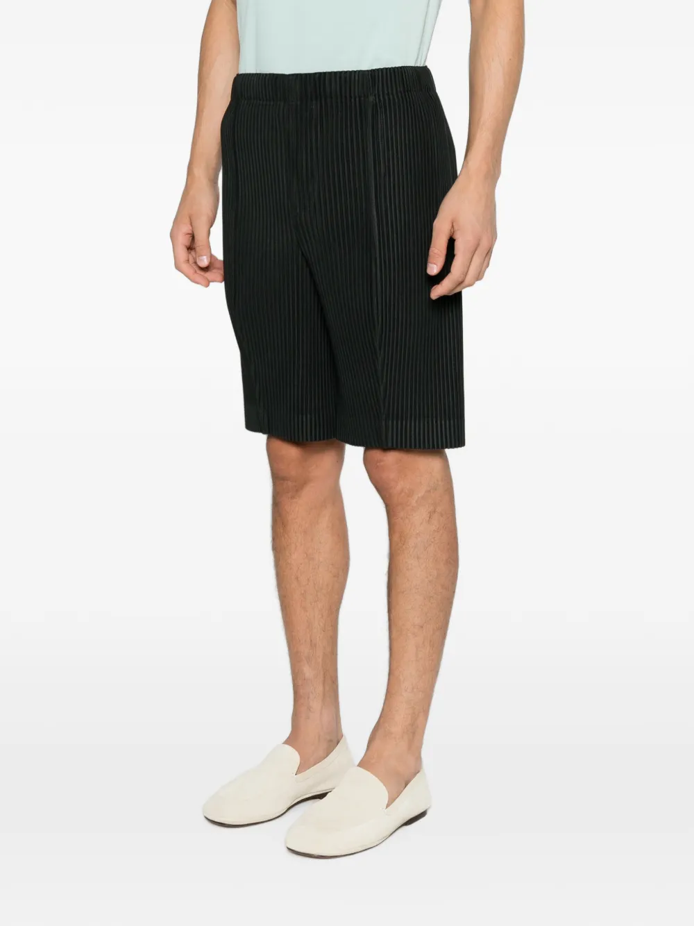 Homme Plissé Issey Miyake Monthly August shorts met plooien Grijs