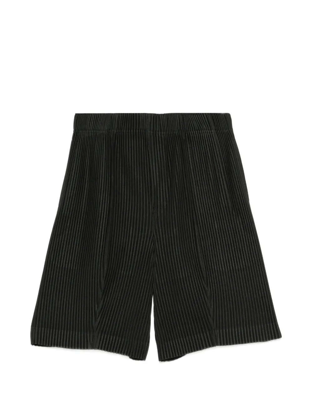 Homme Plissé Issey Miyake pleated shorts - Grigio
