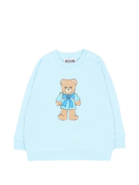 Moschino Kids sudadera con motivo Teddy Bear