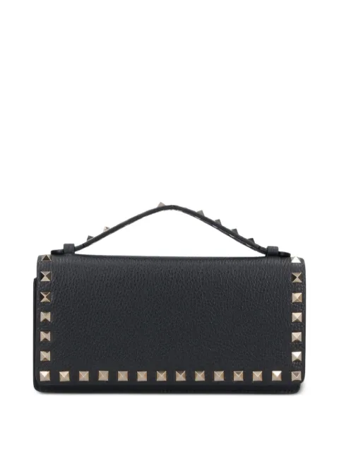 Valentino Garavani Rockstud pebbled wallet