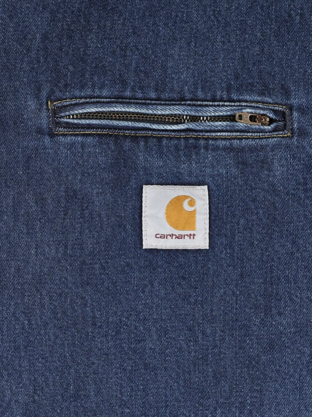 Carhartt WIP Jack met logopatch Blauw