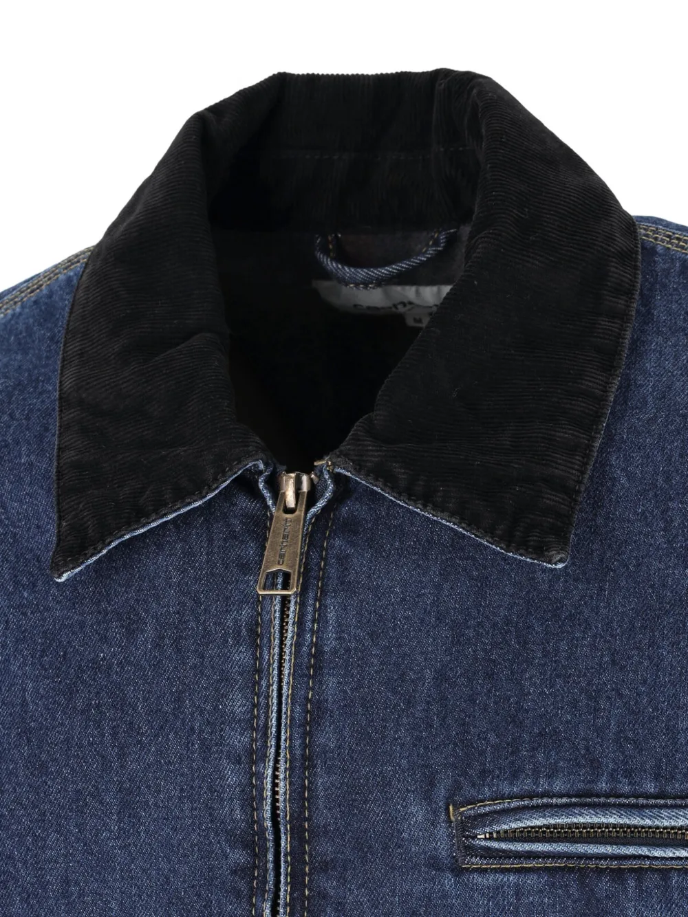 Carhartt WIP Jack met logopatch Blauw