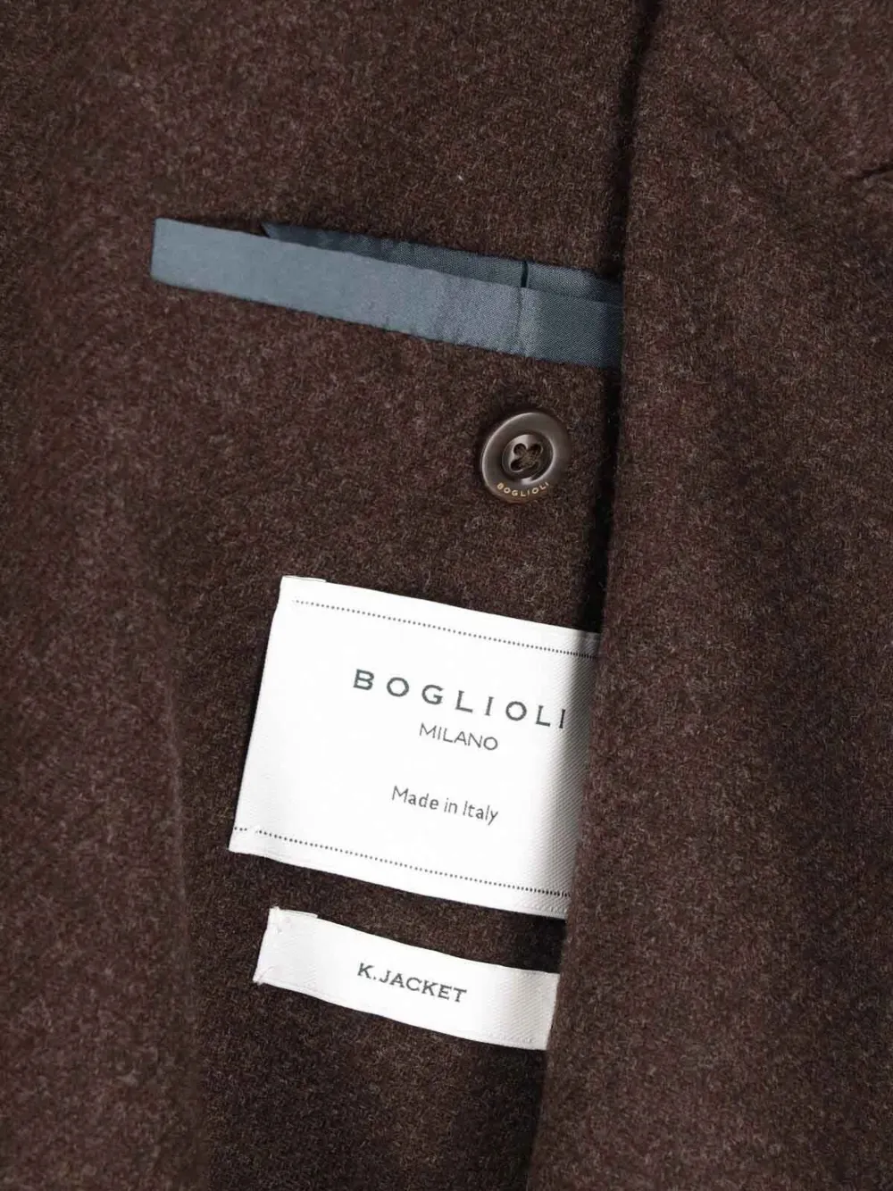 Boglioli K double-breasted blazer Bruin
