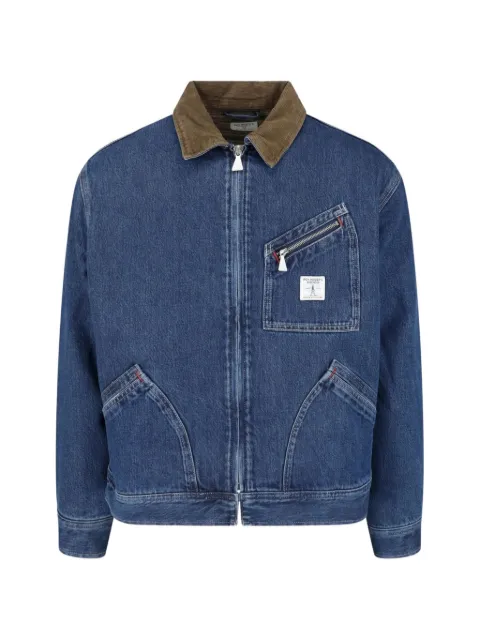 Roy Rogers corduroy-collar denim jacket