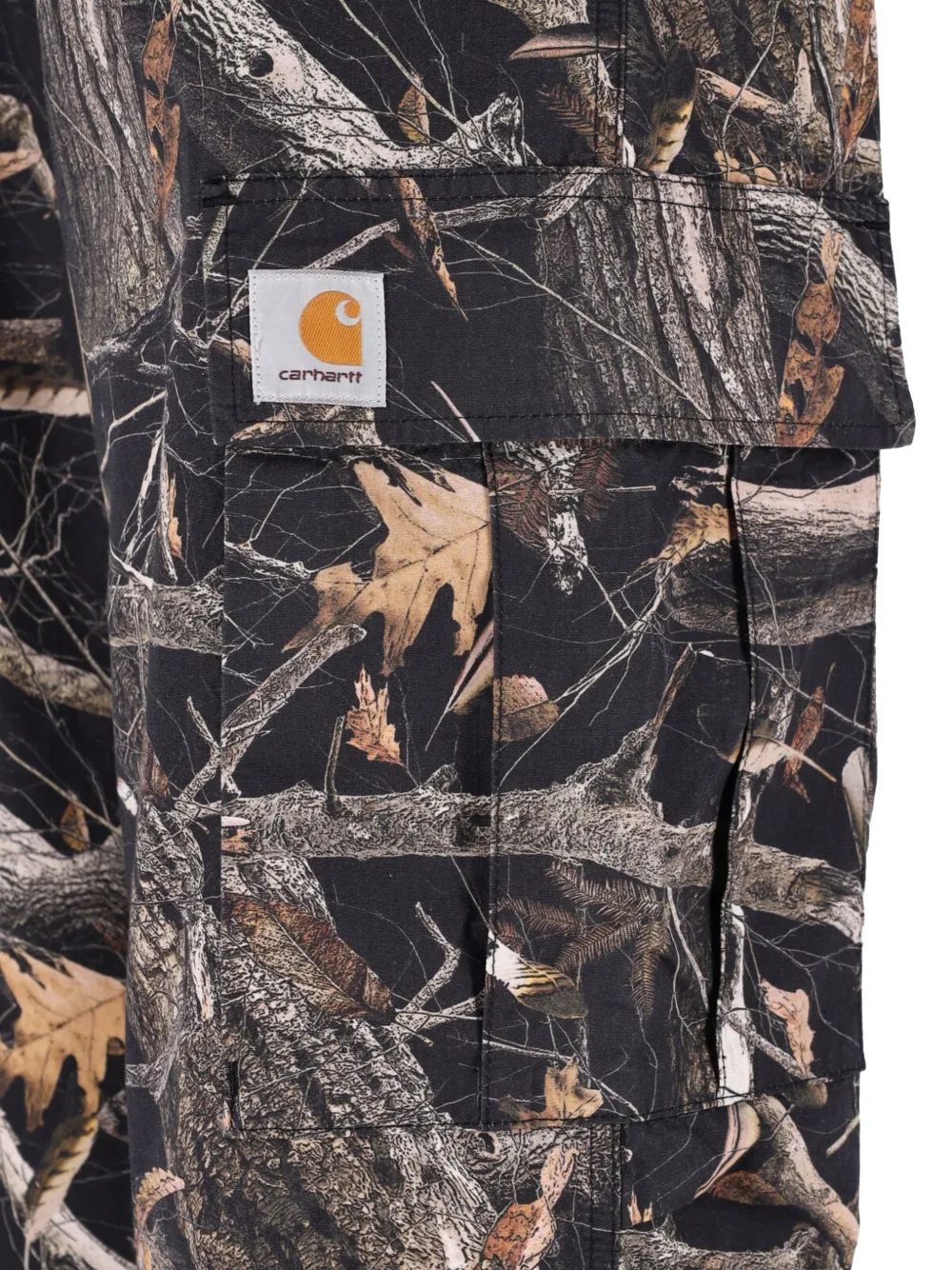 Carhartt WIP Osborn cargobroek met rechte pijpen Zwart