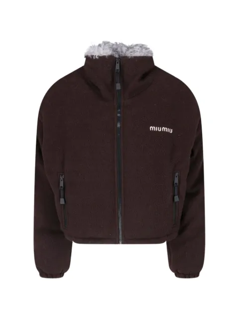 Miu Miu fleece down jacket