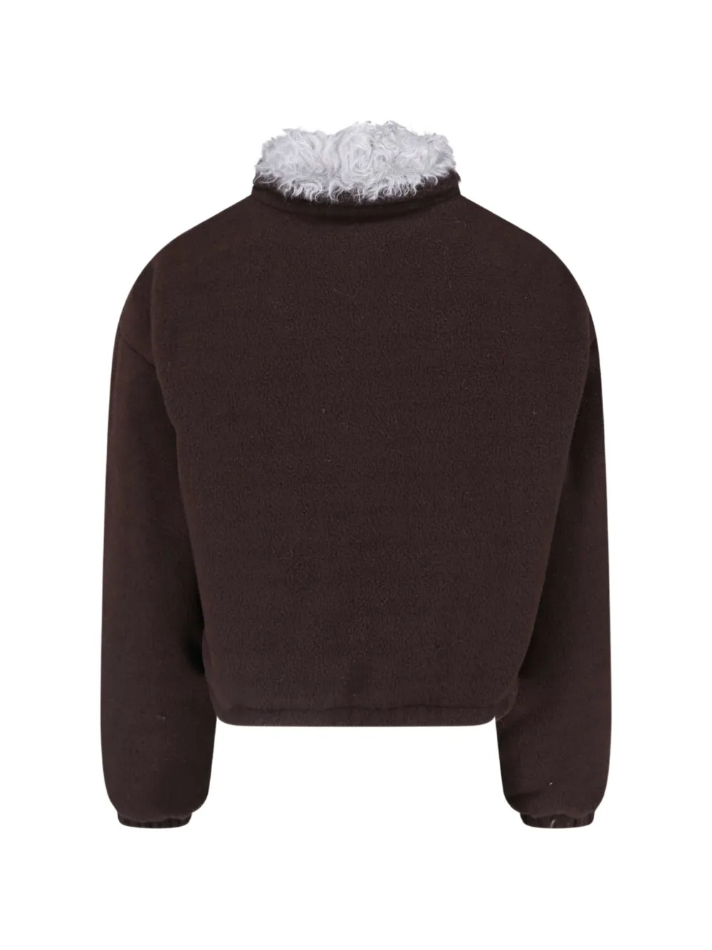 Miu Fleece donsjack Bruin
