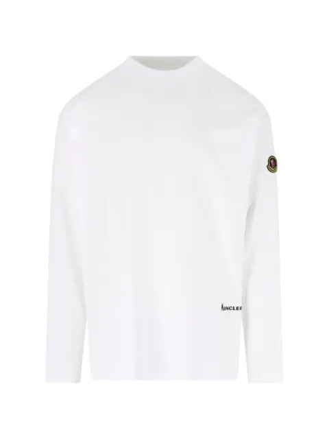 Moncler K2 print long-sleeve cotton T-shirt