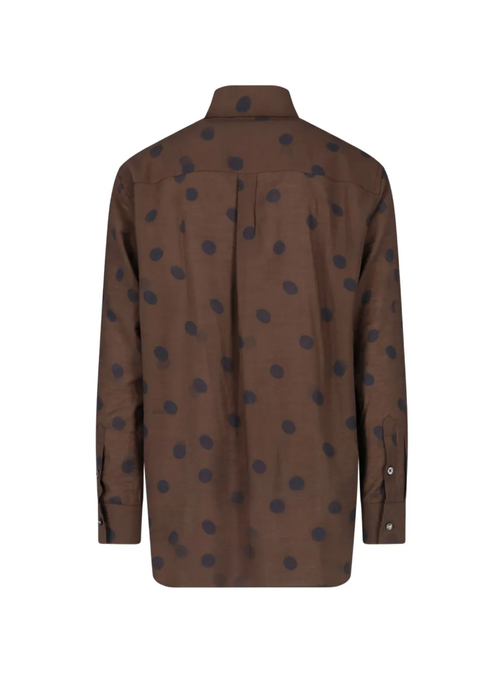 Paul Smith Overhemd met stippen Bruin