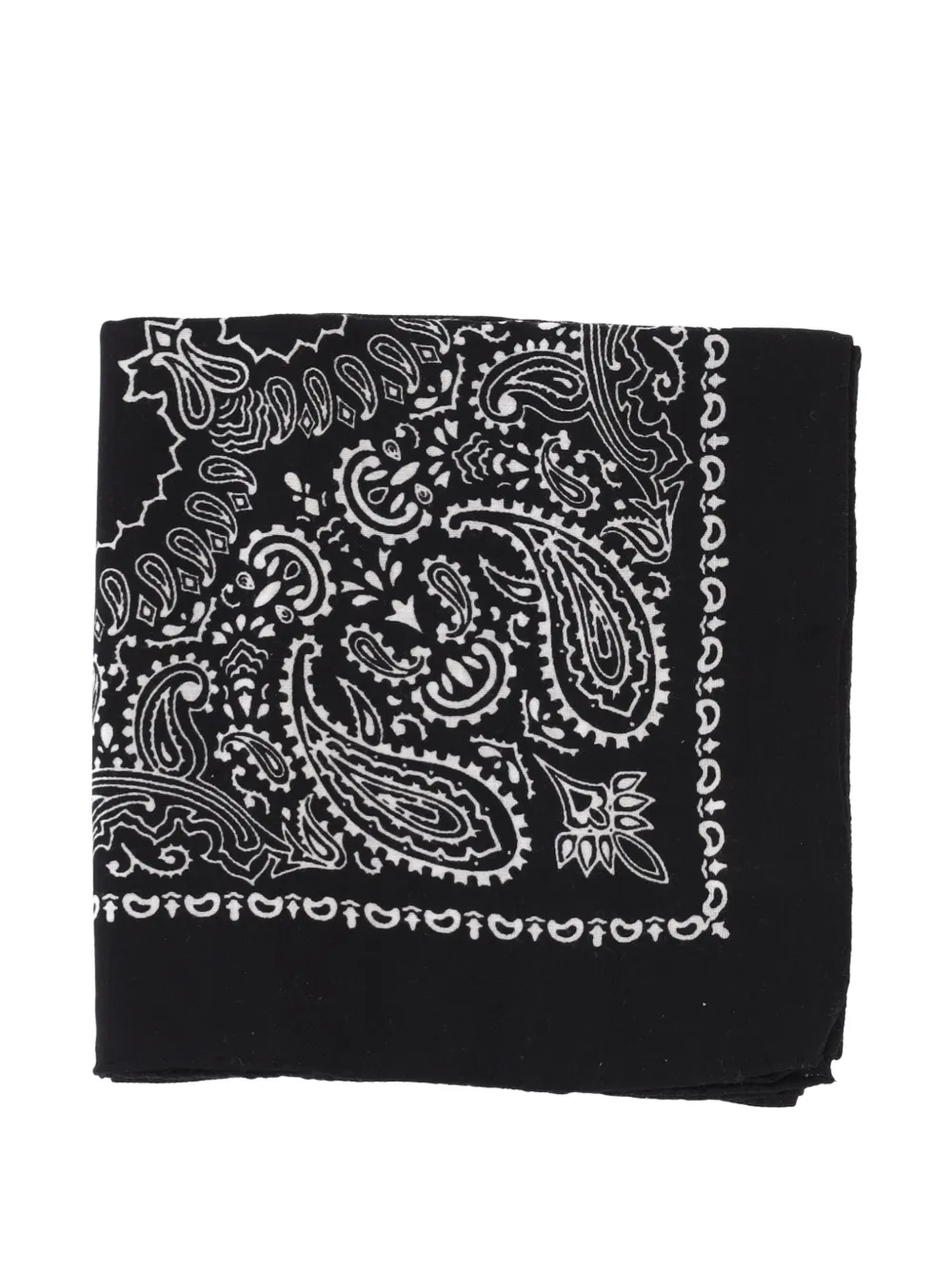 Destin Judy paisley-print scarf - Nero