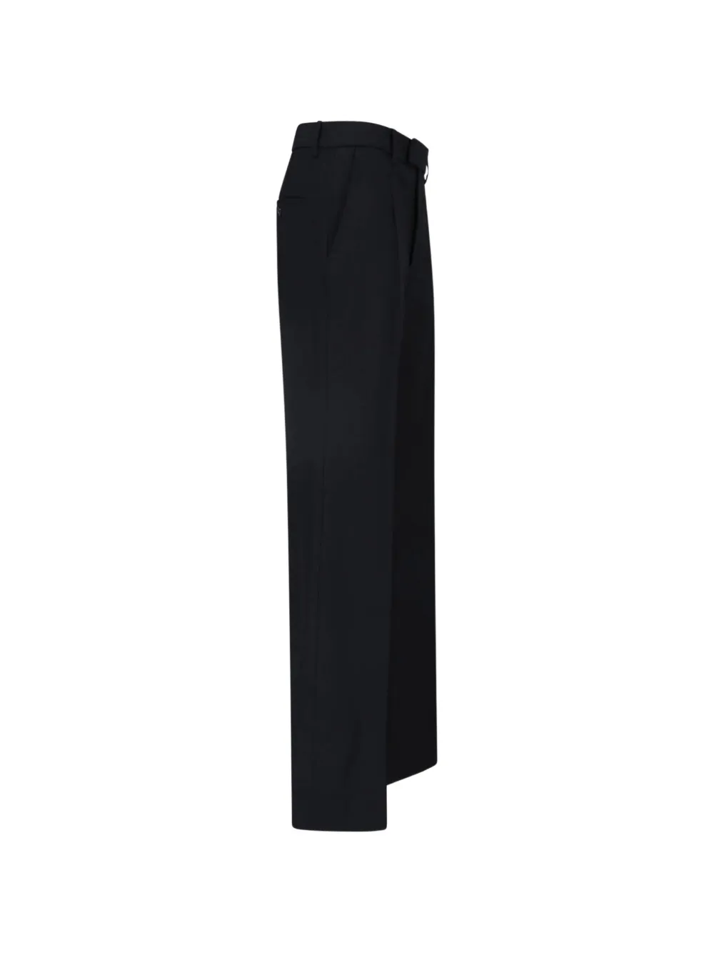 Nili Lotan Geplooide pantalon Zwart