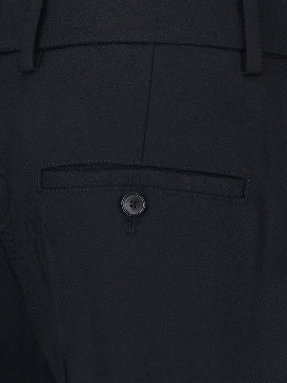 Nili Lotan Geplooide pantalon Zwart