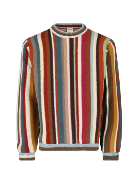 Paul Smith boiled merino wool 'Signature Stripe' sweater