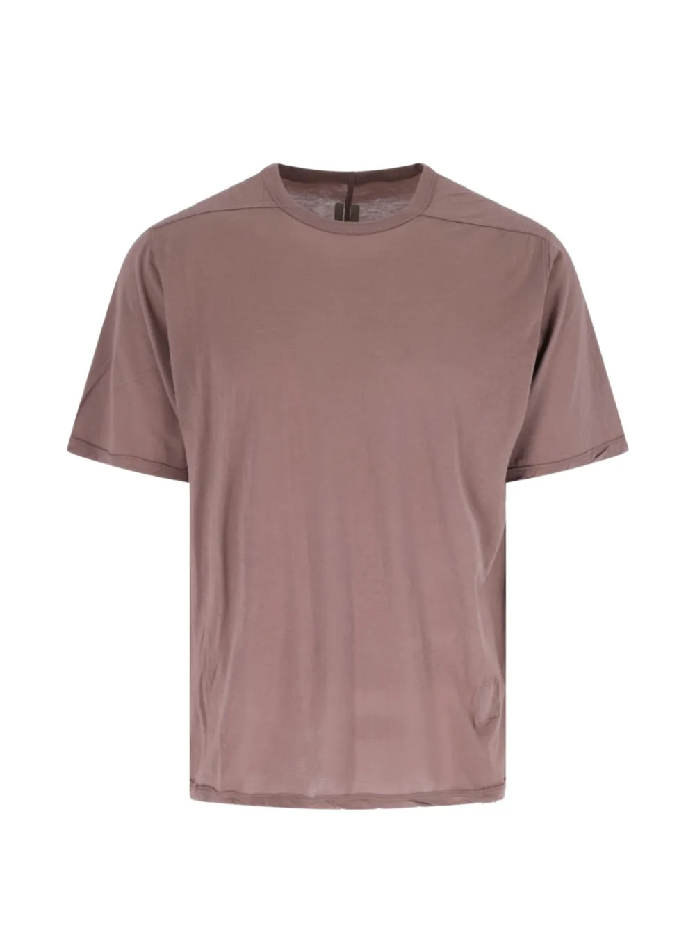 Rick Owens DRKSHDW Brad T logo-patch T-shirt - Marrone