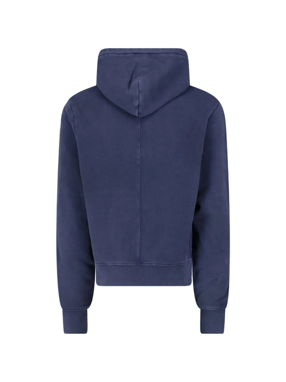 ENTIRE STUDIOS faded pouch-pocket hoodie Blauw