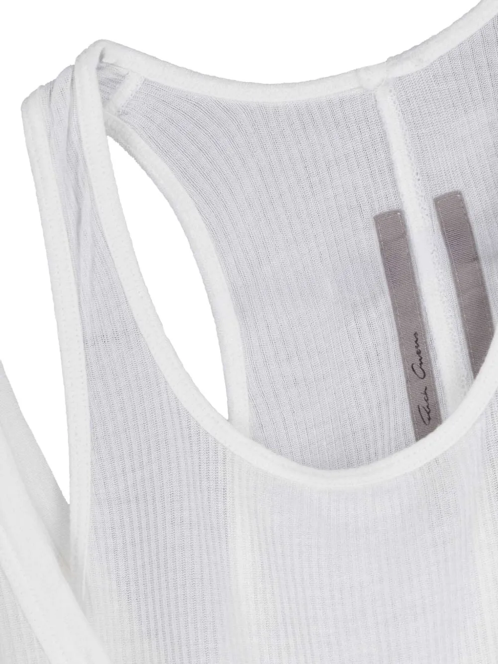 Rick Owens Banana tanktop Wit