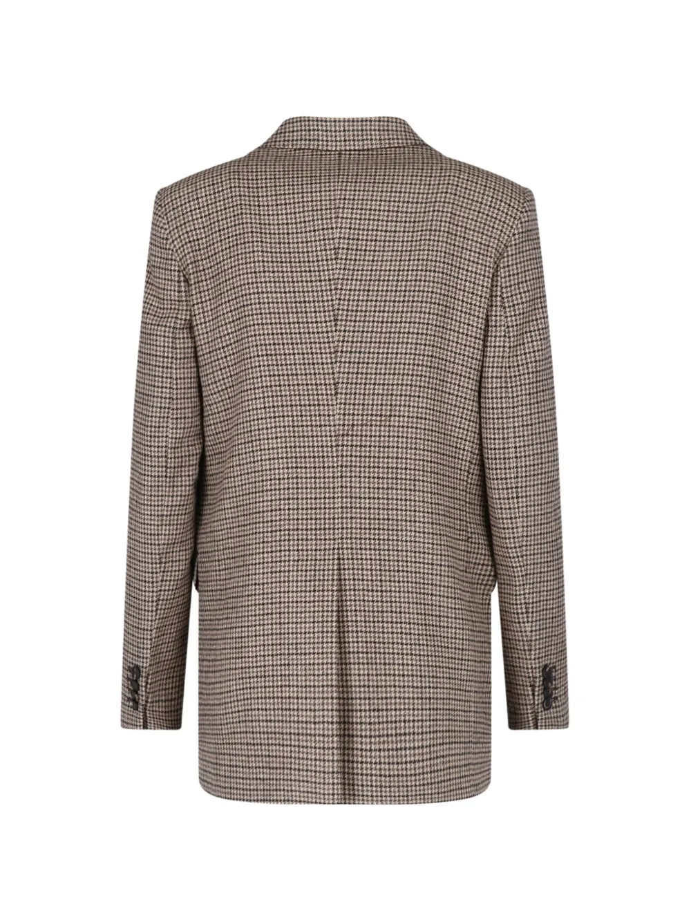 Tagliatore houndstooth-pattern single-breasted jacket Bruin