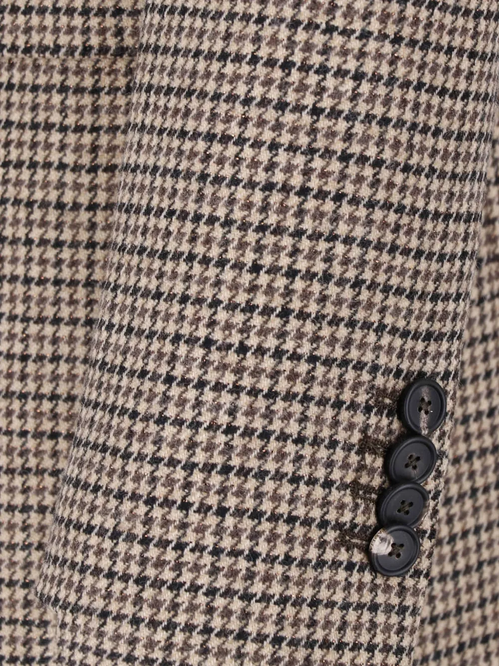 Tagliatore houndstooth-pattern single-breasted jacket Bruin