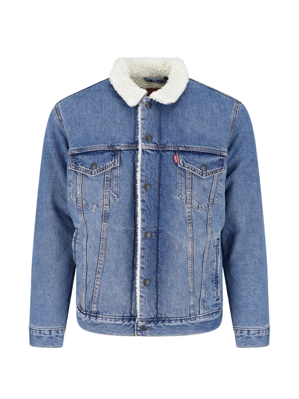 Levi's sherpa-collar denim jacket
