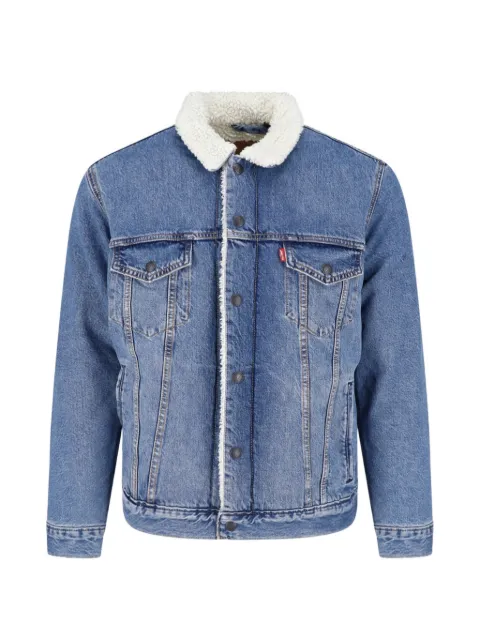 Levi's sherpa-collar denim jacket
