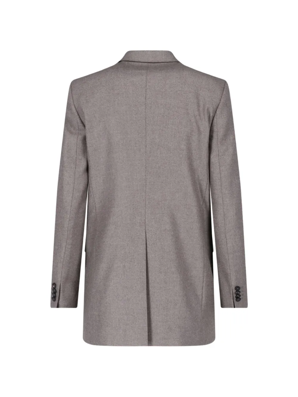 Tagliatore Jasmine blazer met dubbele rij knopen en puntige revers Grijs