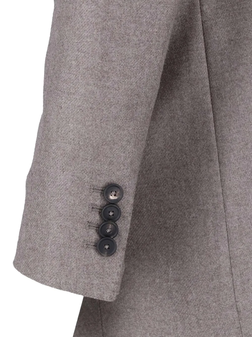 Tagliatore Jasmine blazer met dubbele rij knopen en puntige revers Grijs